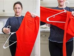 Image result for How to Put Pants On Hanger