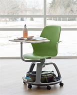 Image result for Chair with Desk Attached