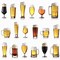 Image result for Different Beer Glasses