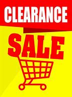 Image result for Clearance Sign