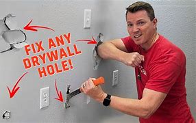 Image result for Patching Large Drywall Hole