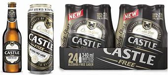 Image result for Castle Free Beer