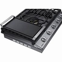 Image result for Black Stainless Commercial Cooktop Gas