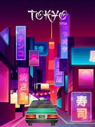 Image result for Tokyo Poster Backgrounds