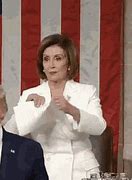 Image result for Nancy Pelosi Hand Gesture State of the Union