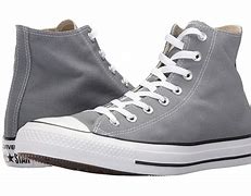 Image result for Grey Converse Nubuck Street High Top