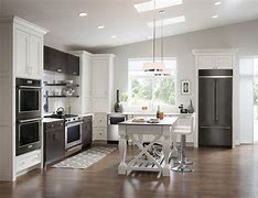 Image result for Kitchens with Both Black and Stainless Steel Appliances