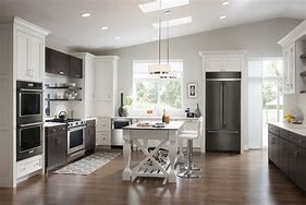 Image result for Whirlpool Black Appliances in Kitchen