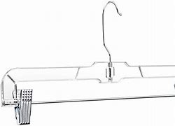 Image result for Plastic Pant Hangers with Clips