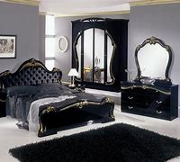Image result for Black Bedroom Furniture Sets King