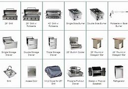 Image result for BBQ Island Accessories