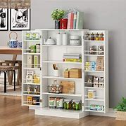 Image result for Kitchen Counter Storage Cabinets