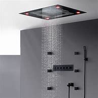 Image result for Wall Mounted Rain Shower System