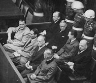 Image result for Nuremberg Trial Defendant Dock