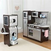 Image result for Play Kitchen with Washer and Dryer