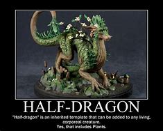 Image result for Half-Dragon Meme