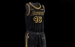 Image result for Black and Yellow Lakers Jersey