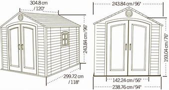 Image result for Lifetime Sheds 8X10 60056 Accessories