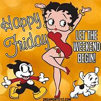 Image result for Betty Boop Happy Friday