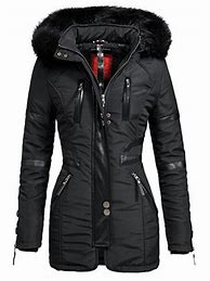 Image result for Ladies Black Winter Coats