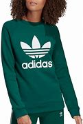 Image result for Women's Adidas Originals Trefoil Sweatshirt