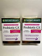 Image result for Nature's Bounty Probiotic GX Gas And Bloating Capsules - 25 Ct