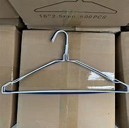 Image result for Packages Metal Clothes Hangers