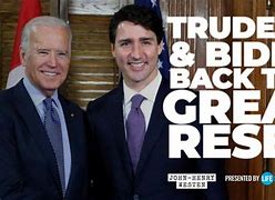Image result for Biden and Trudeau