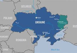 Image result for Eastern Europe Ukraine Russia Map