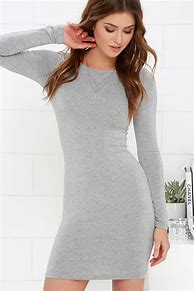 Image result for Grey Casual Dress