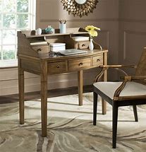 Image result for Ellwood Wood Writing Desk with Drawers
