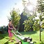 Image result for Pushing Lawn Mower