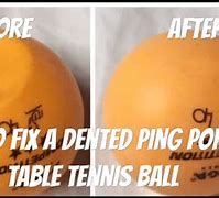 Image result for Dented Ping Pong Ball