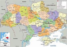 Image result for Oblast Map of Ukraine English