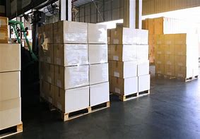 Image result for Warehouse Stacking Boxes On Pallets