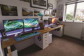 Image result for Custom PC Desk Designs