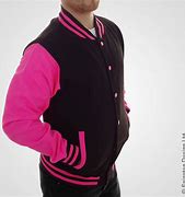 Image result for Pink and Green Varsity Jacket