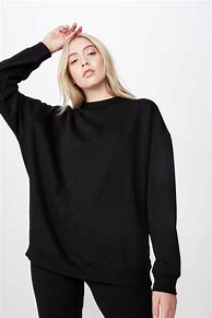 Image result for black sweatshirt women