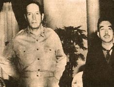 Image result for MacArthur and Hirohito