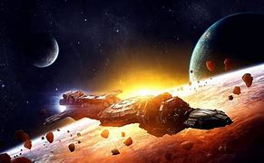 Image result for Epic Sci-Fi Sun Sets