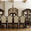 Image result for Round Glass Dining Room Sets