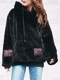 Image result for Black Hoodie Jacket for Women
