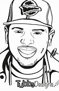 Image result for Chris Brown SVG Black White