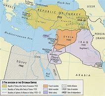 Image result for Middle East in WW1