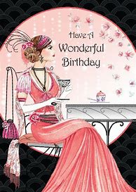 Image result for Happy Birthday Images for Woman Vintage
