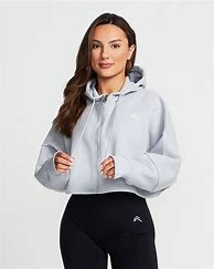 Image result for women's gray zip hoodie