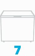 Image result for 7 cu ft chest freezer white