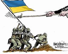 Image result for Russian Ukraine Cartoon