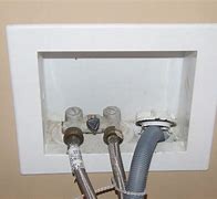 Image result for Washing Machine Wall Drain Box
