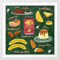 Image result for Cuban Food Drawing